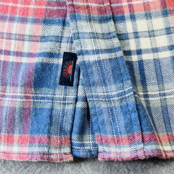 Faherty All Time Button Down Shirt - Autumn Plaid Size XXL Long Sleeve Flannel - Picture 13 of 16